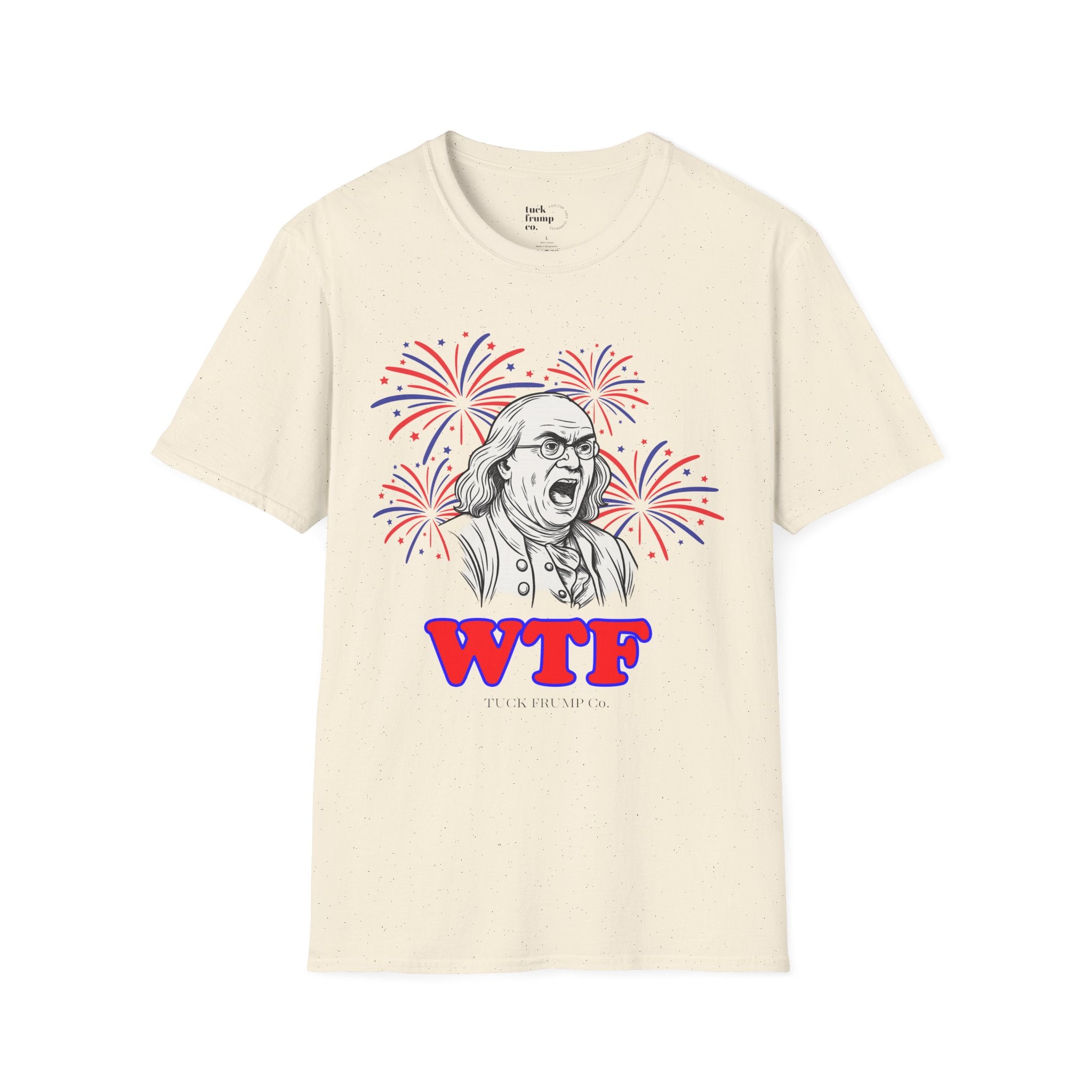 🧨 WTF – Ben Franklin Fireworks Tee
