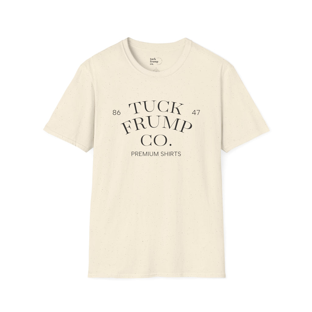 Tuck Frump Co. Minimalist T-Shirt:  Subtle Anti-Fascist Graphic Tee