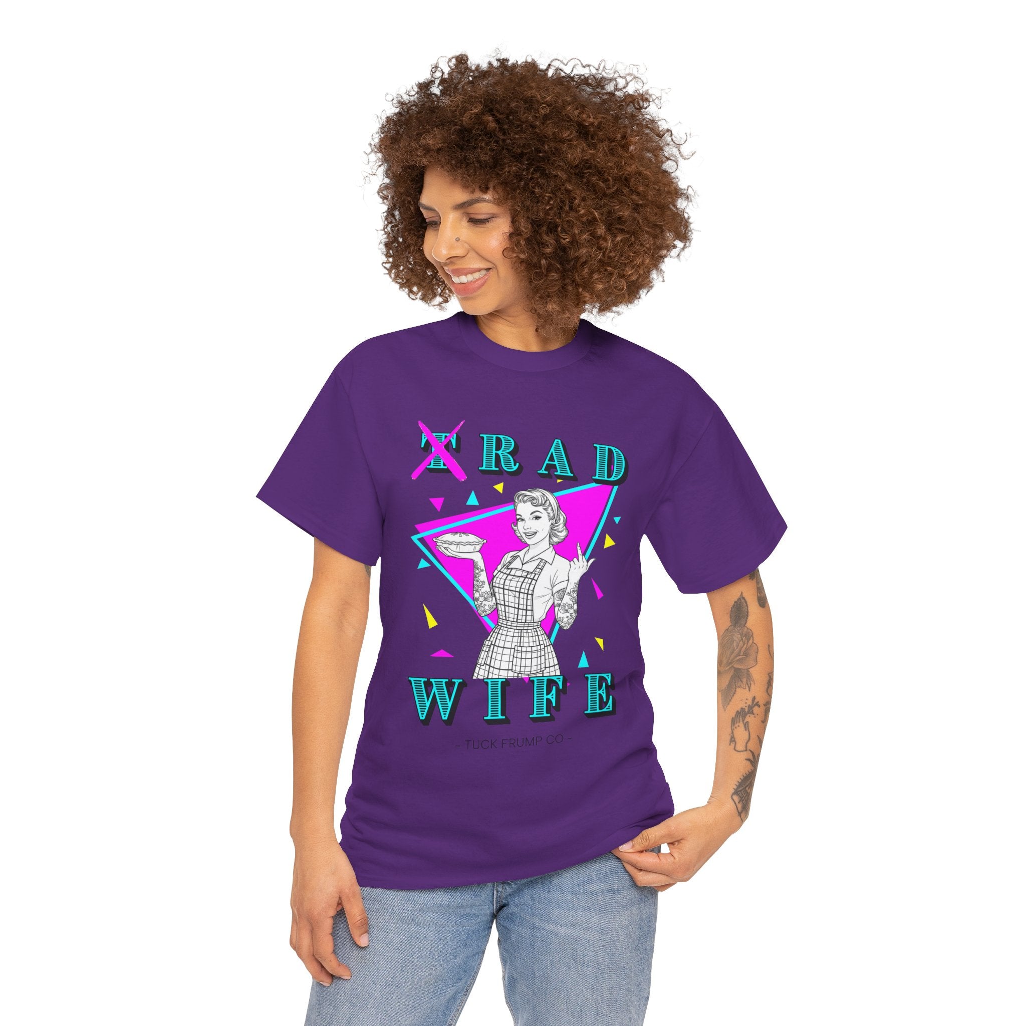 RAD WIFE T-SHIRT - 100% Heavy Cotton