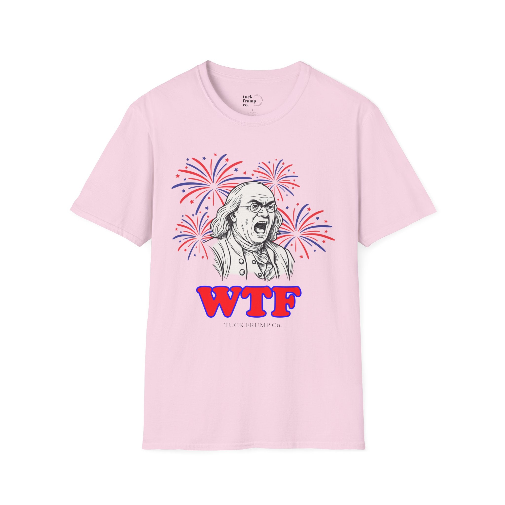 🧨 WTF – Ben Franklin Fireworks Tee