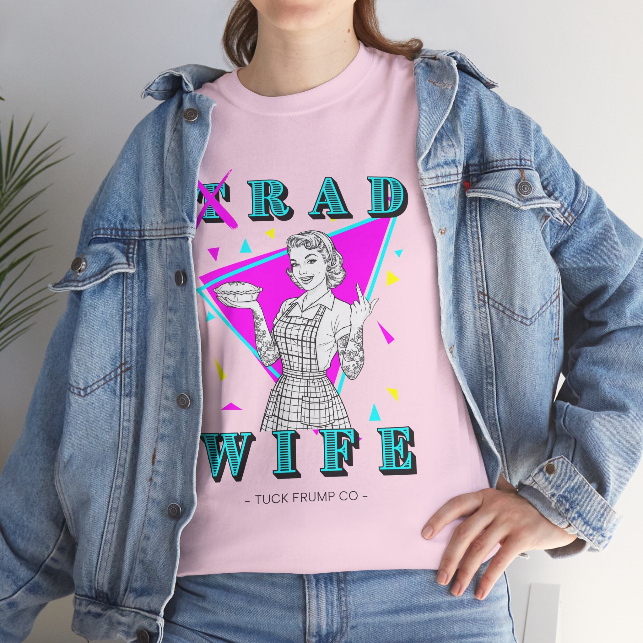 RAD WIFE T-SHIRT - 100% Heavy Cotton