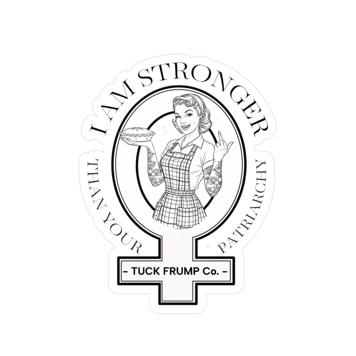 I. Am. Strong. - Vinyl Cut Sticker