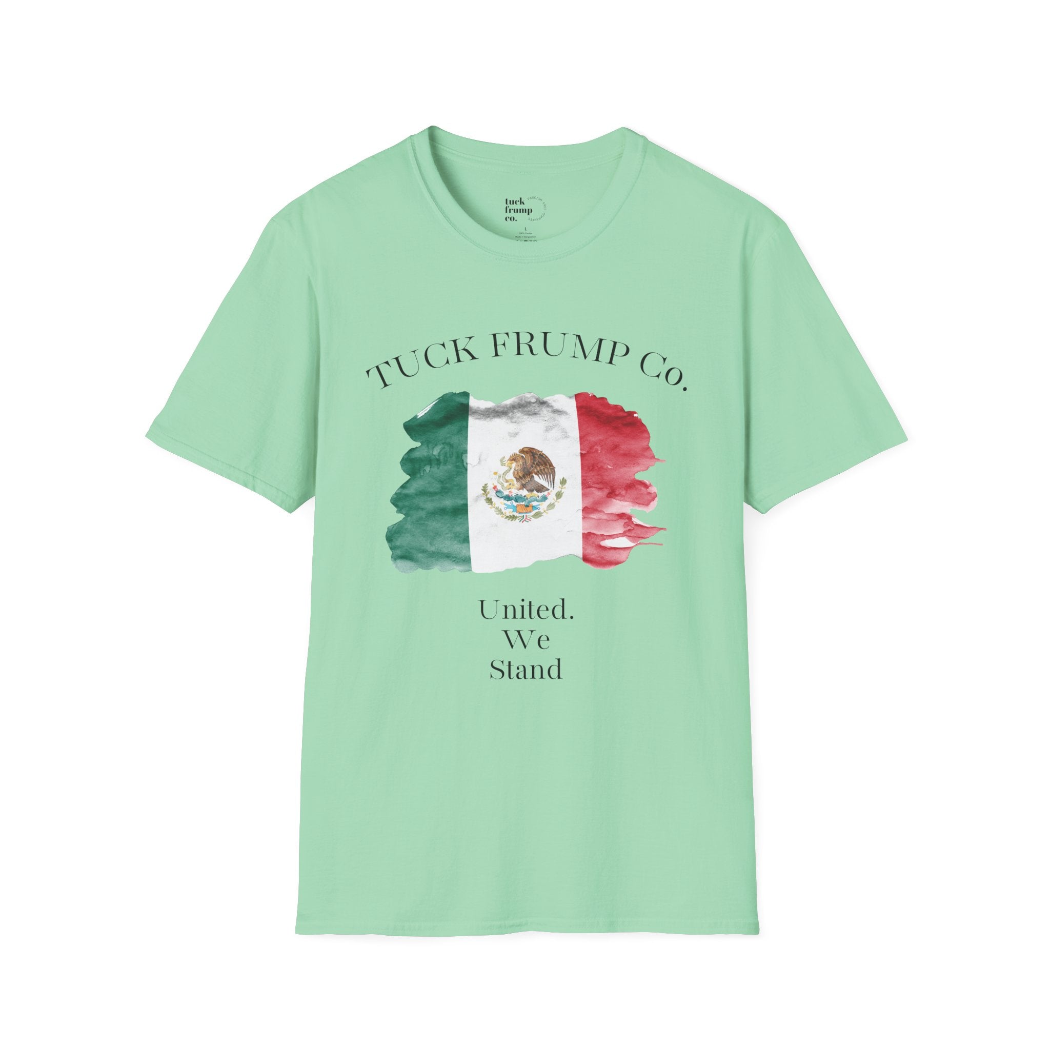 “United. We Stand” – Mexico Flag Tee