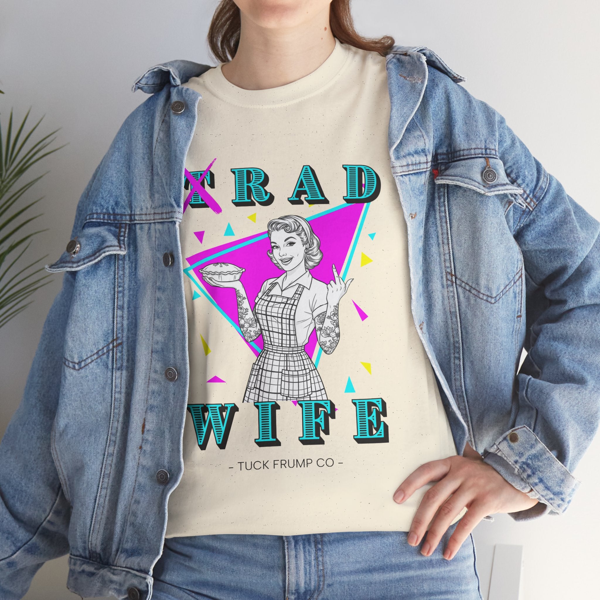 RAD WIFE T-SHIRT - 100% Heavy Cotton