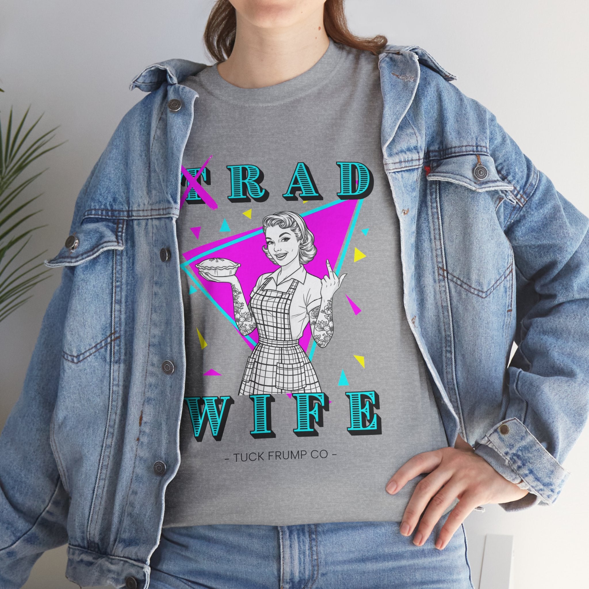 RAD WIFE T-SHIRT - 100% Heavy Cotton