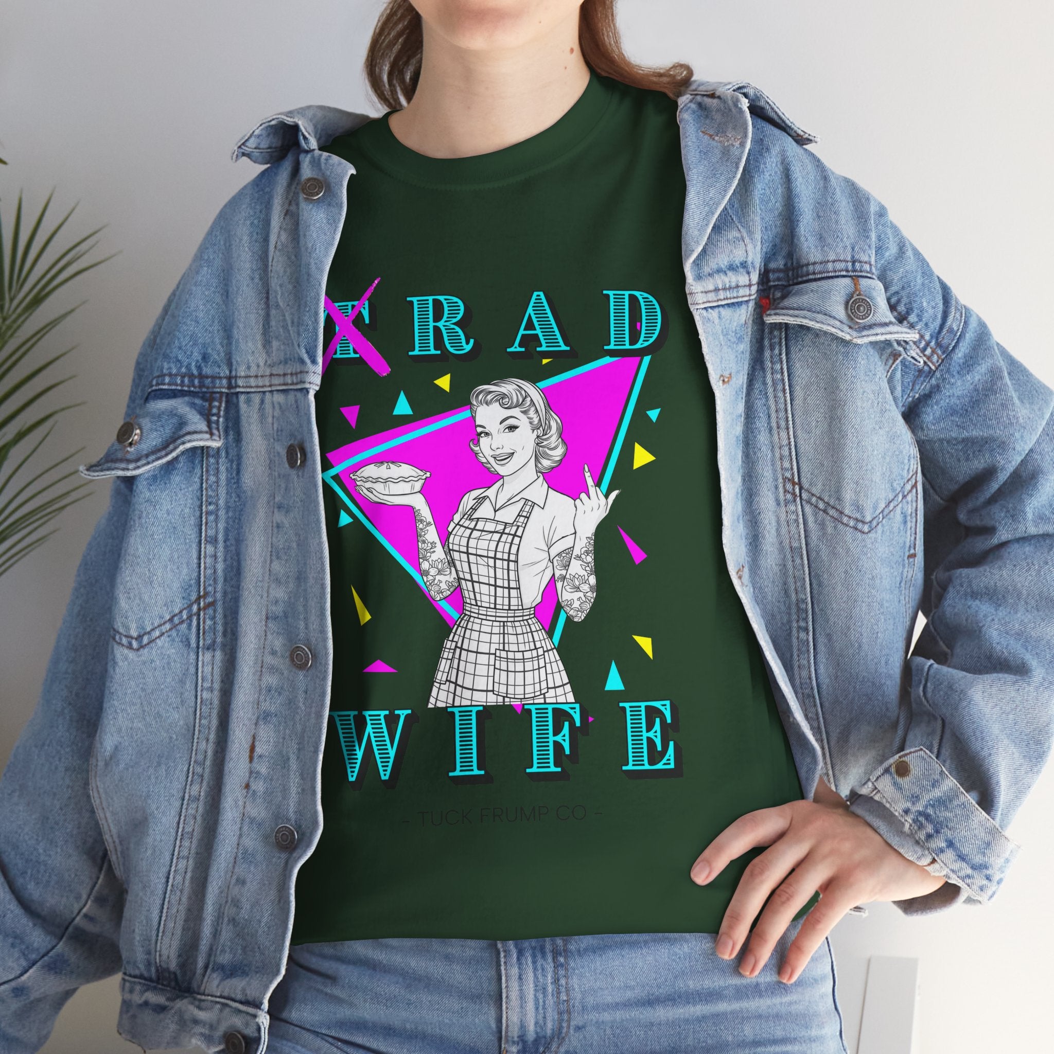 RAD WIFE T-SHIRT - 100% Heavy Cotton