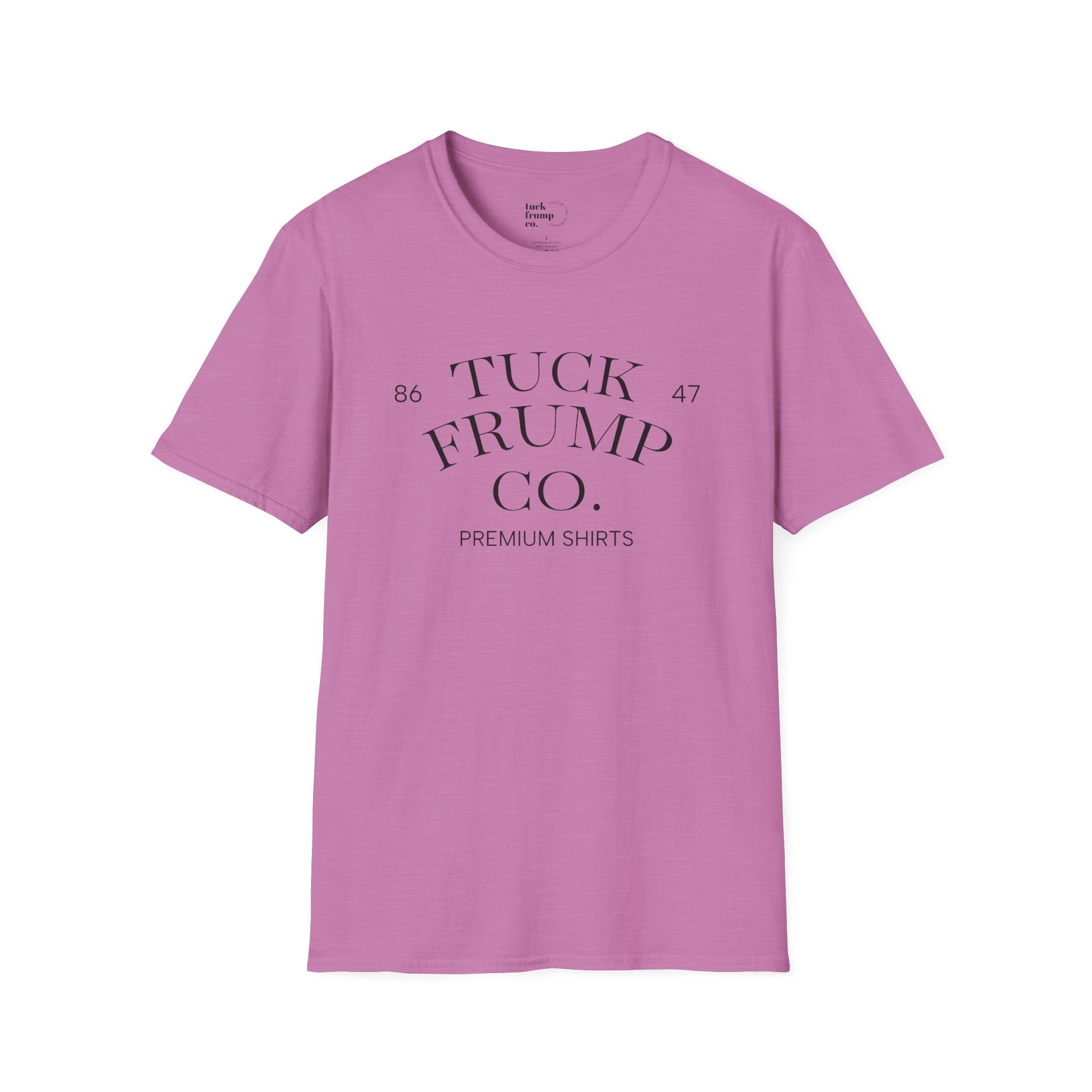 Tuck Frump Co. Minimalist T-Shirt:  Subtle Anti-Fascist Graphic Tee