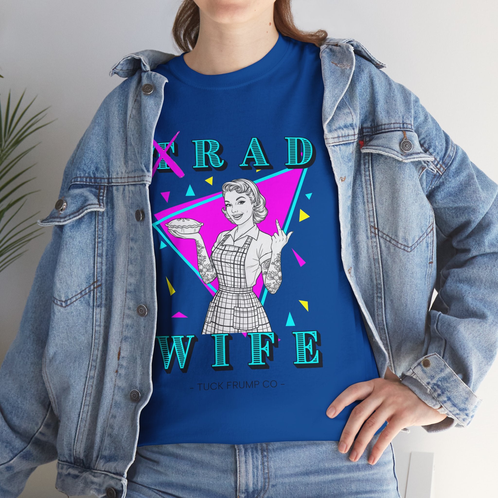 RAD WIFE T-SHIRT - 100% Heavy Cotton