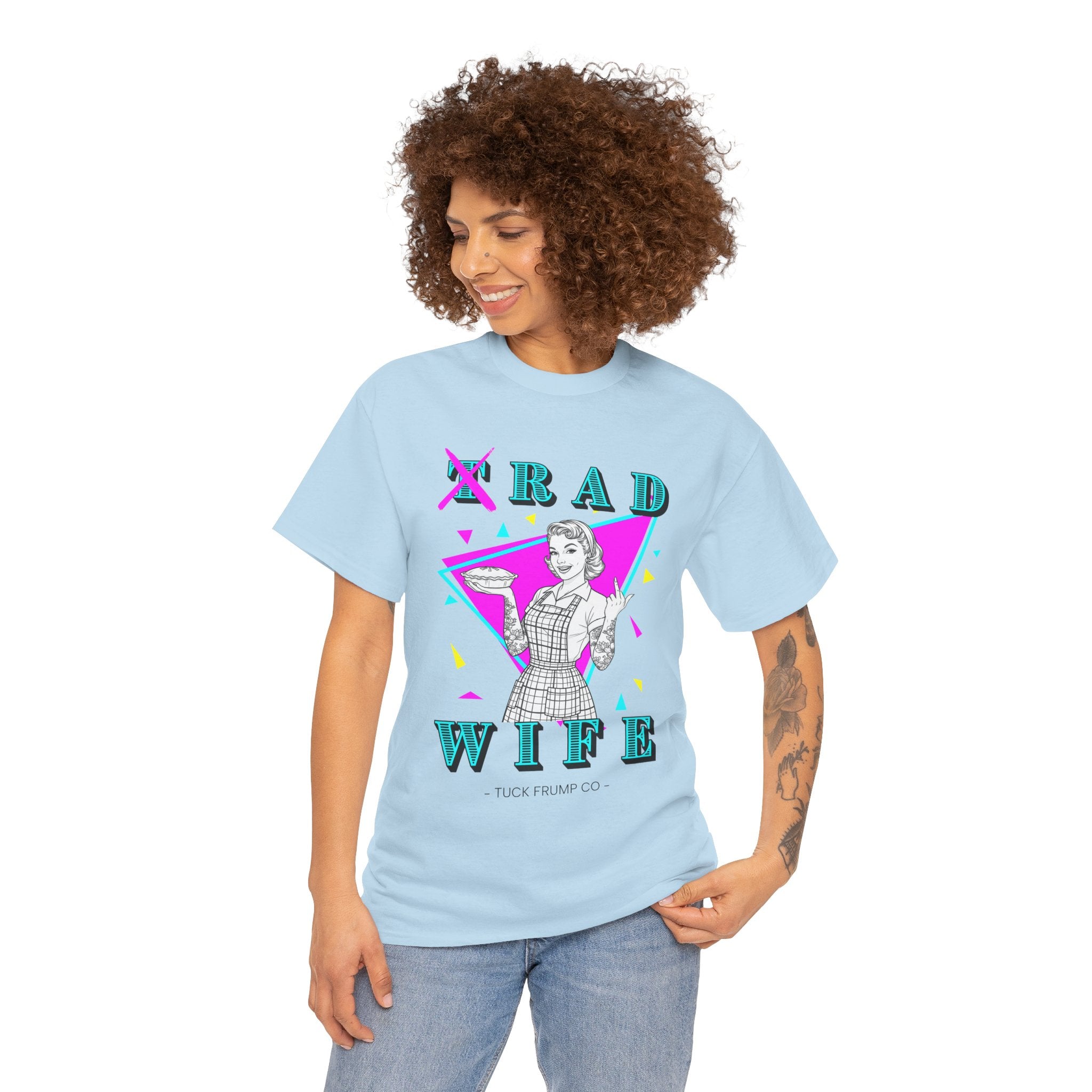 RAD WIFE T-SHIRT - 100% Heavy Cotton