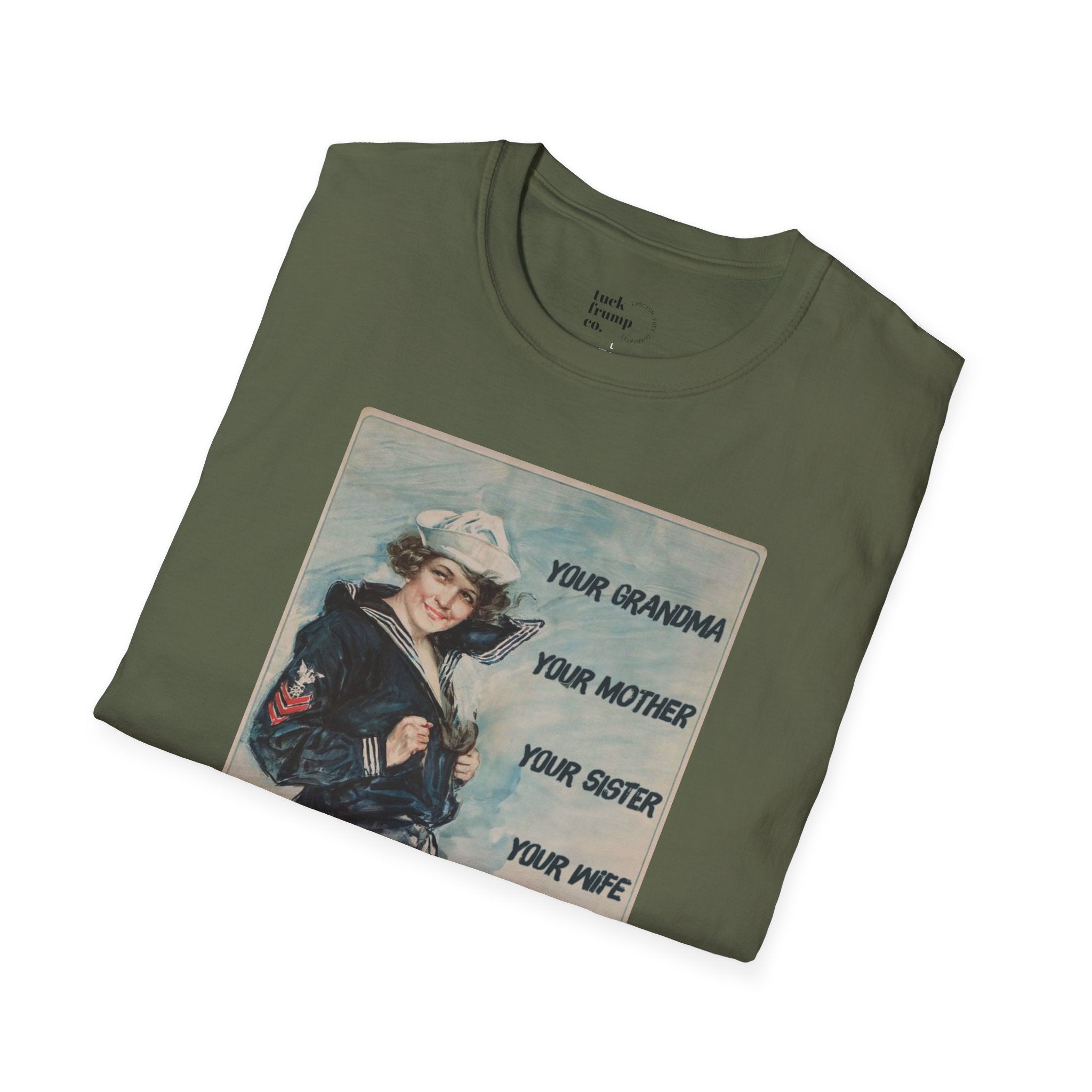 Vintage Woman Power T-Shirt