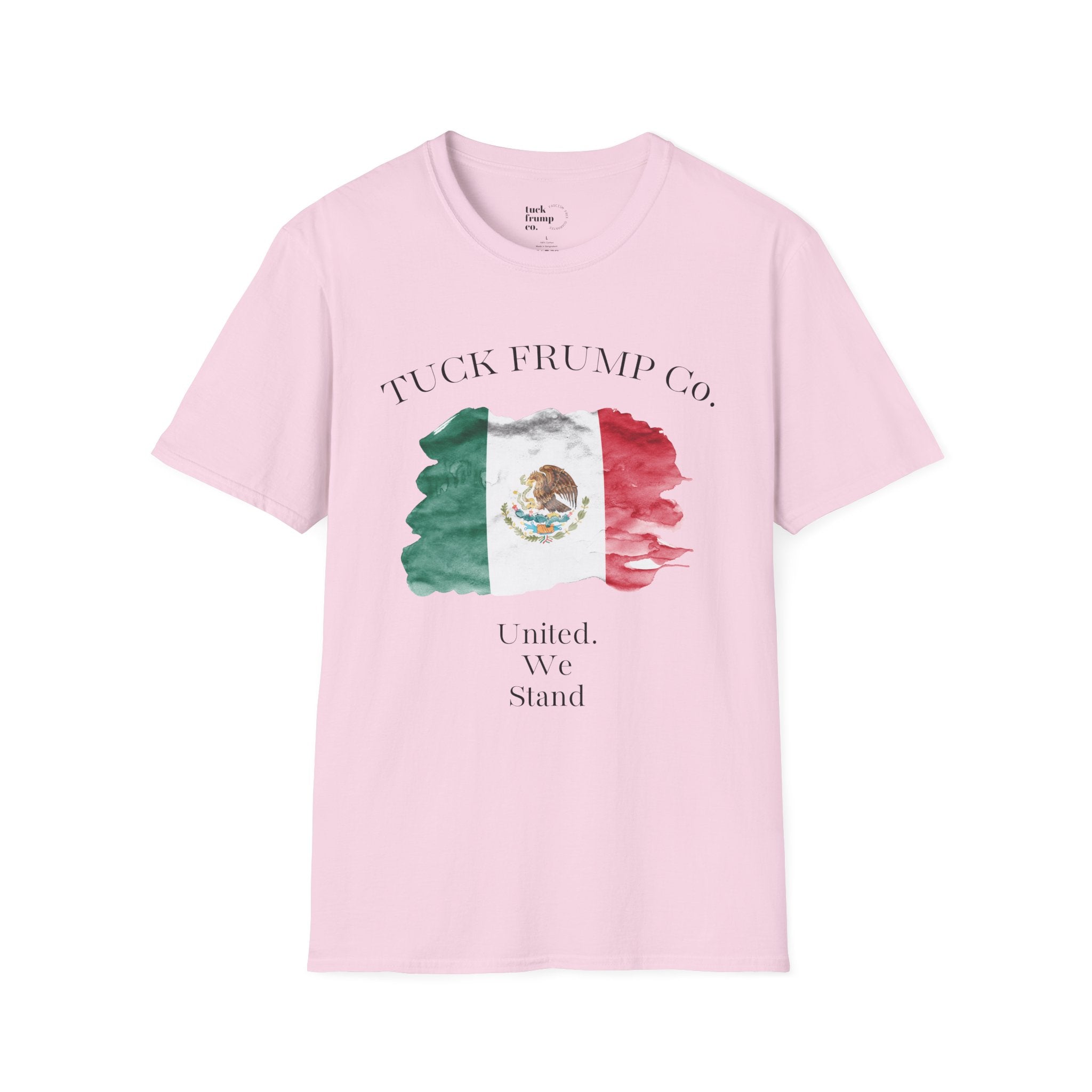 “United. We Stand” – Mexico Flag Tee