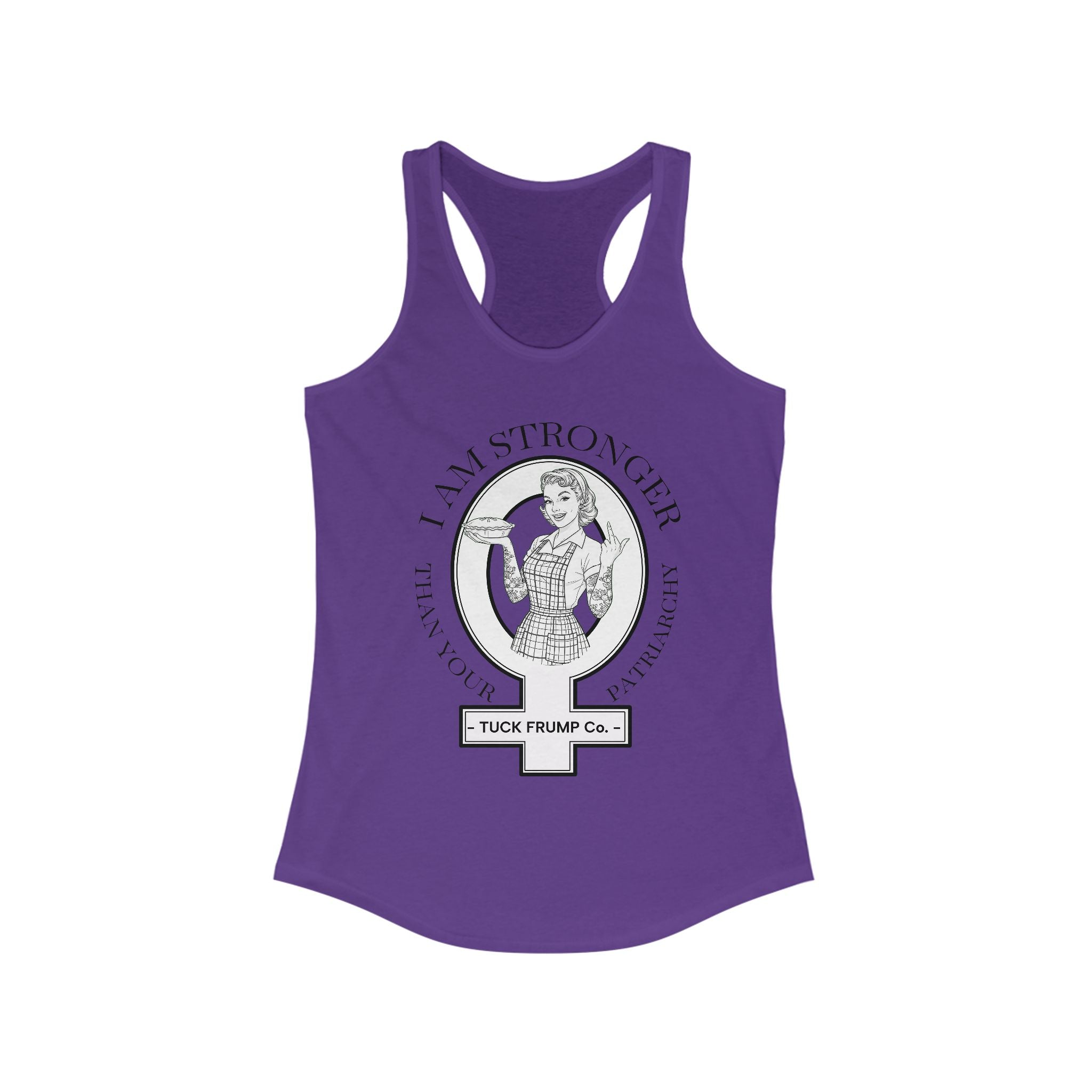 I. Am. Strong. - Racerback Tank Top