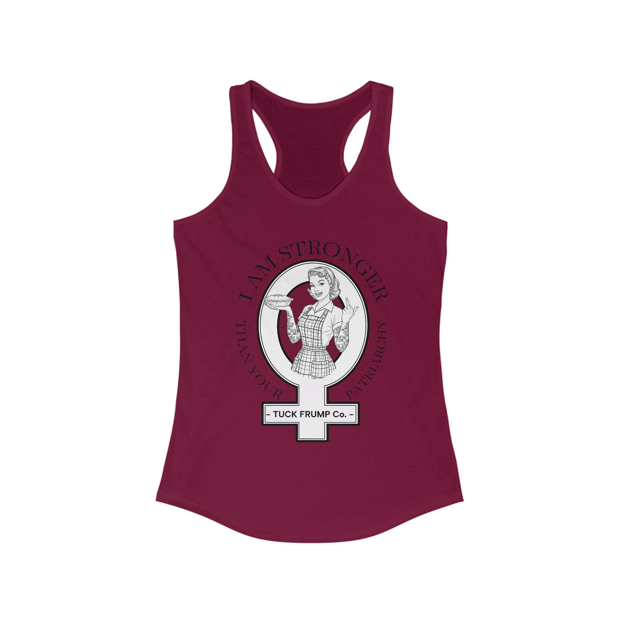I. Am. Strong. - Racerback Tank Top