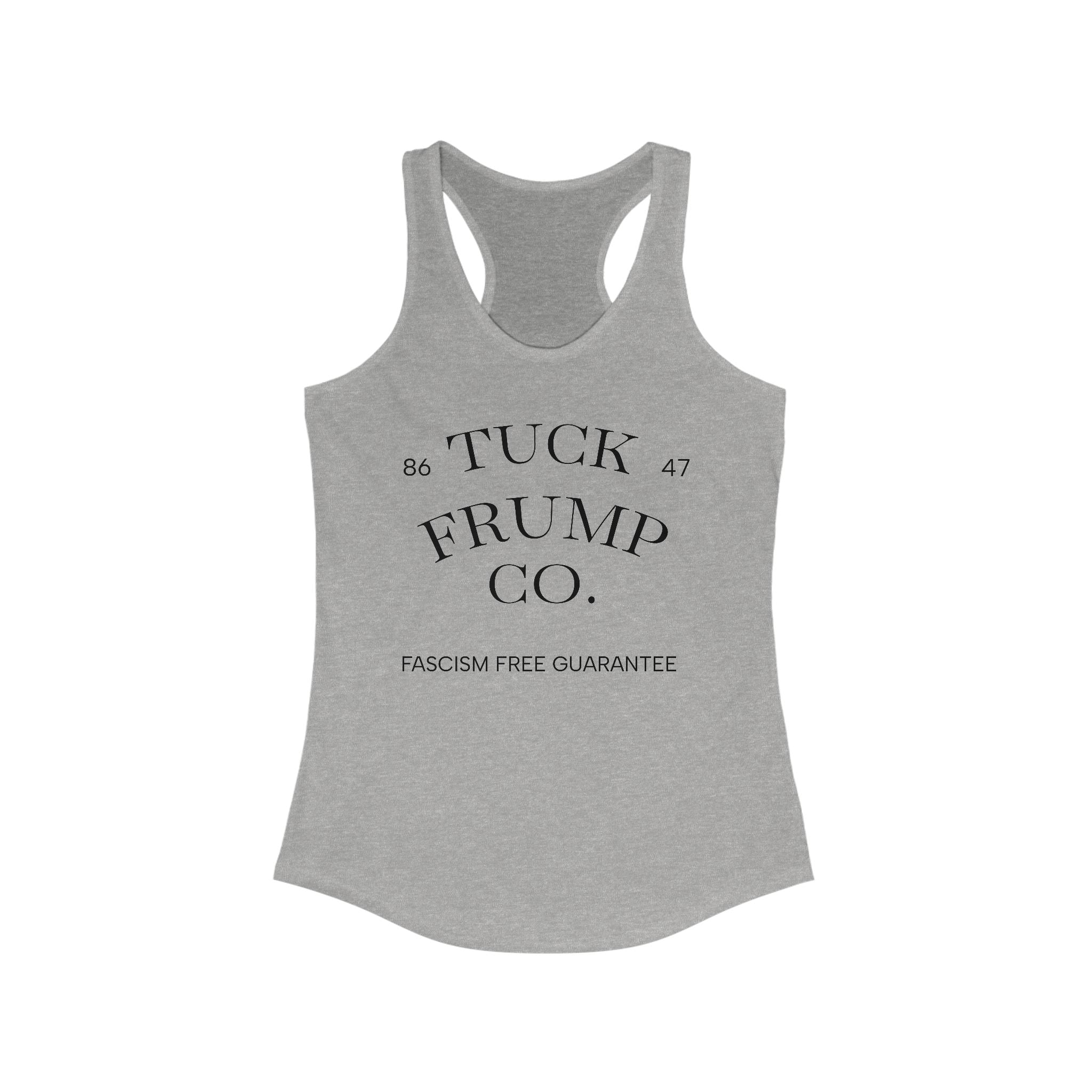 Tuck Frump Co. Minimalist Racerback Tank – Women’s Cut