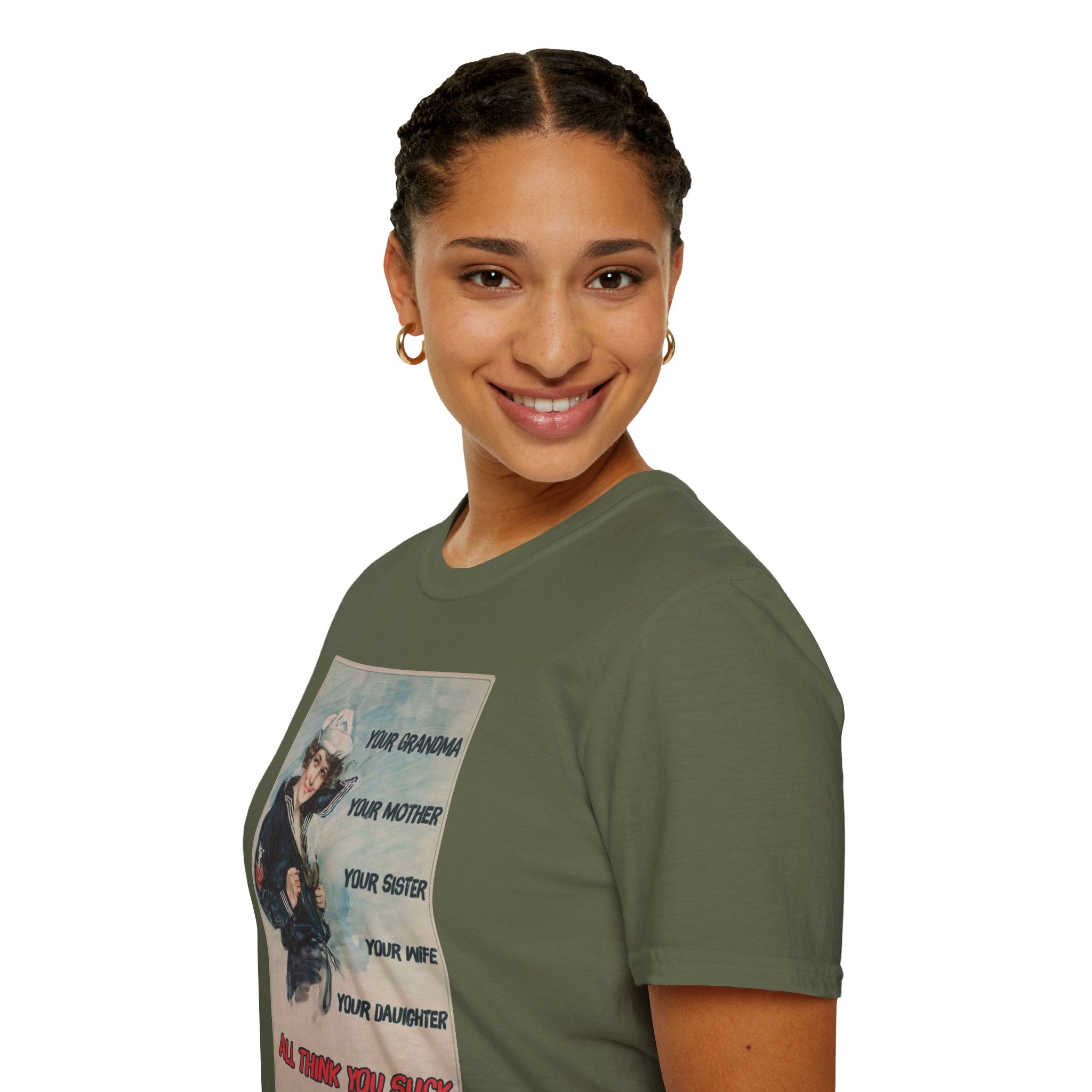 Vintage Woman Power T-Shirt