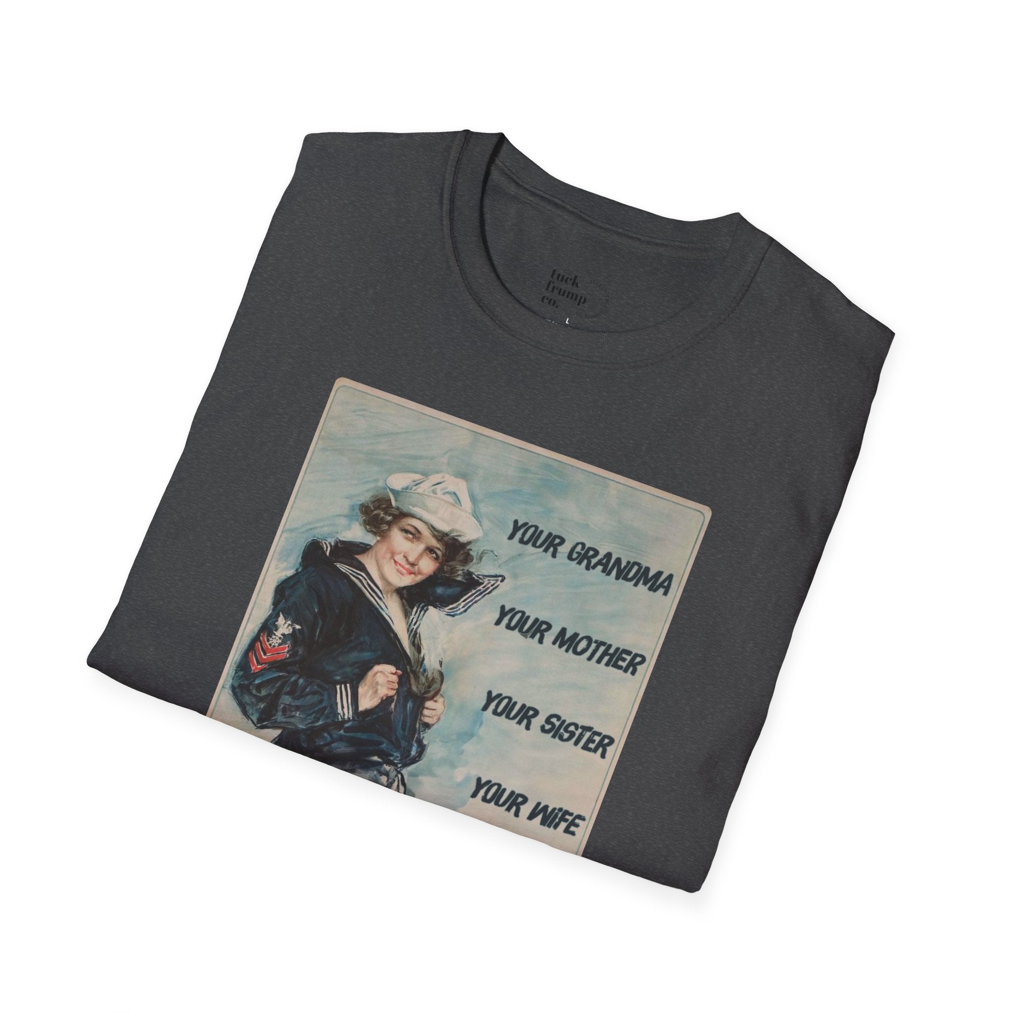 Vintage Woman Power T-Shirt