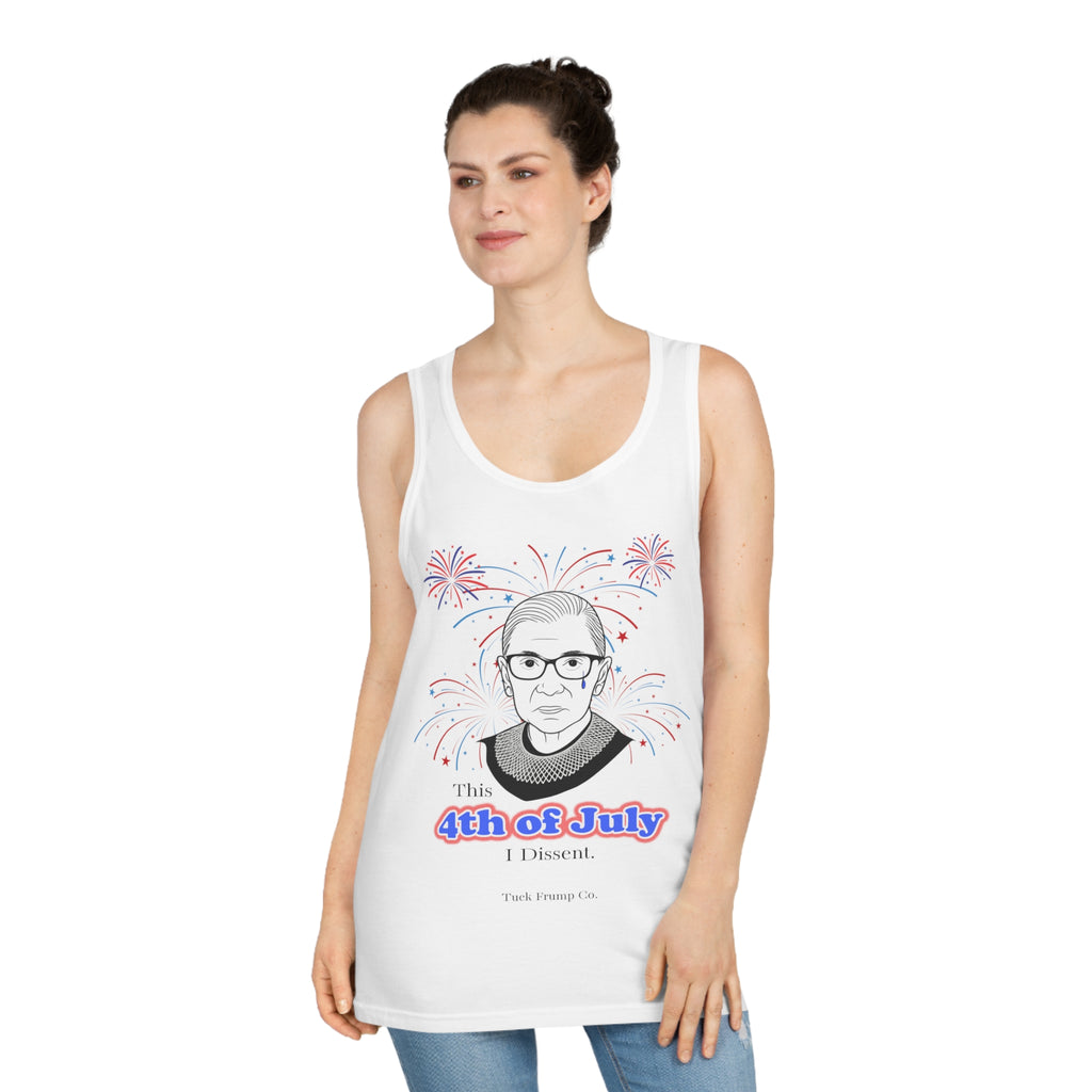 🧨RGB “This 4th of July, I Dissent” Tank Top