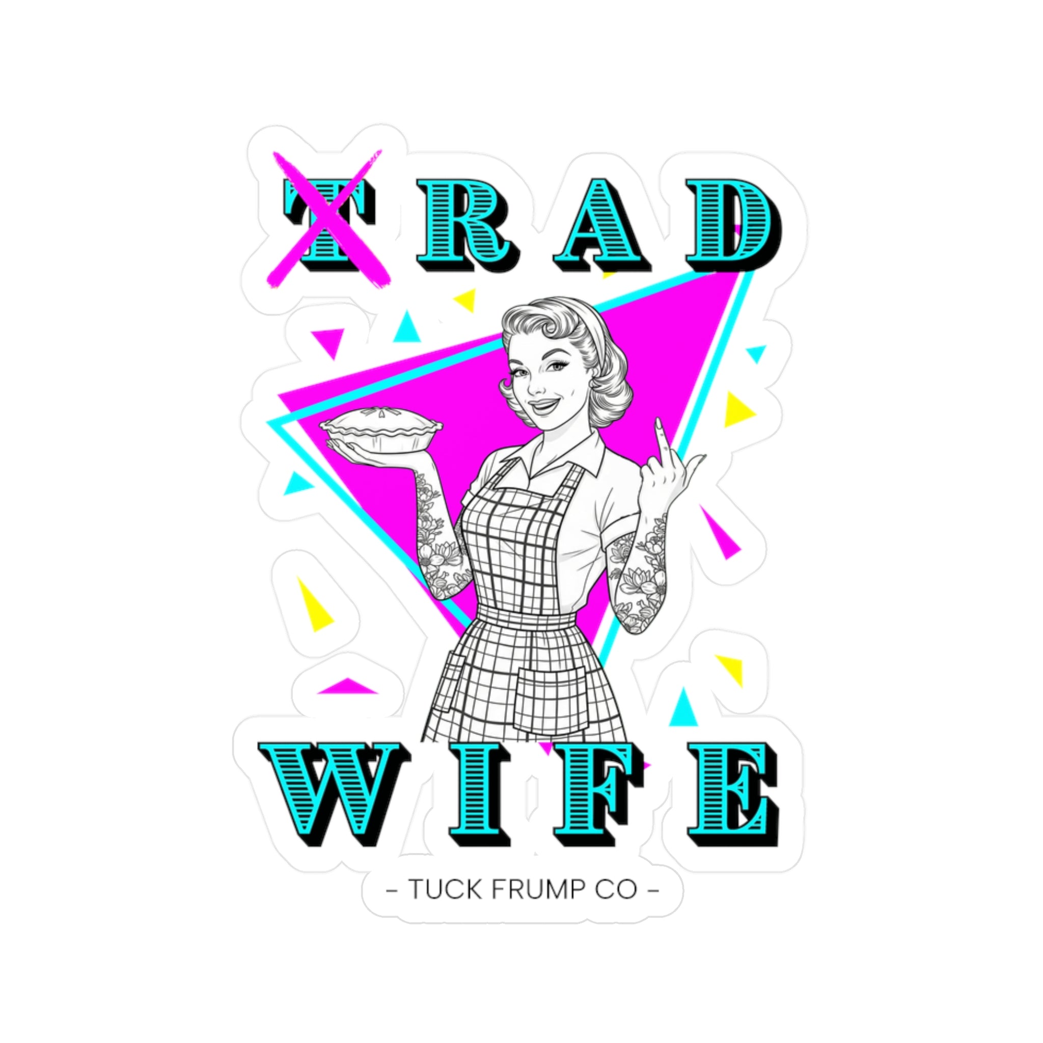 RAD WIFE - Vinyl Cut Sticker