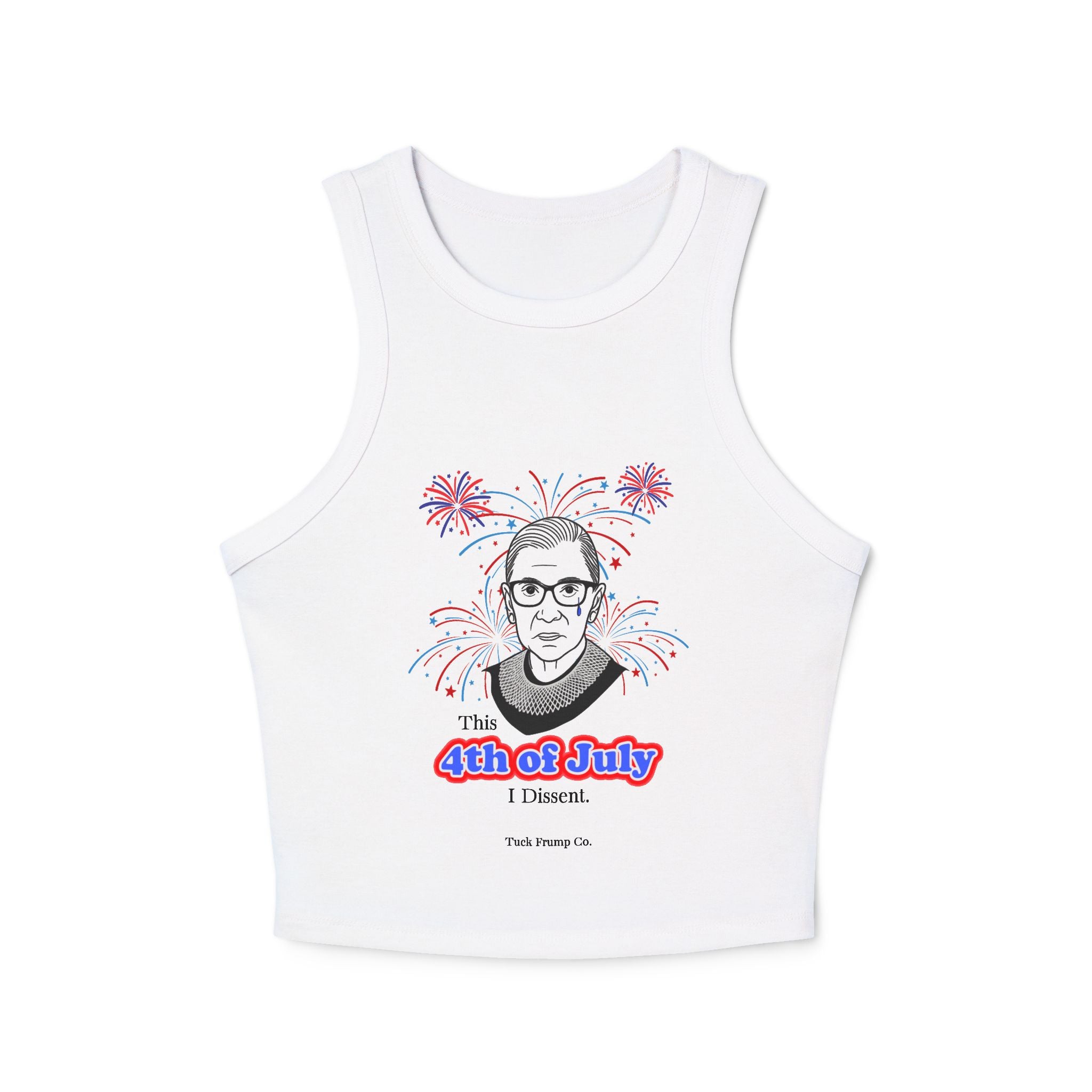 ✊ “This 4th of July, I Dissent” Women’s Racerback Tank