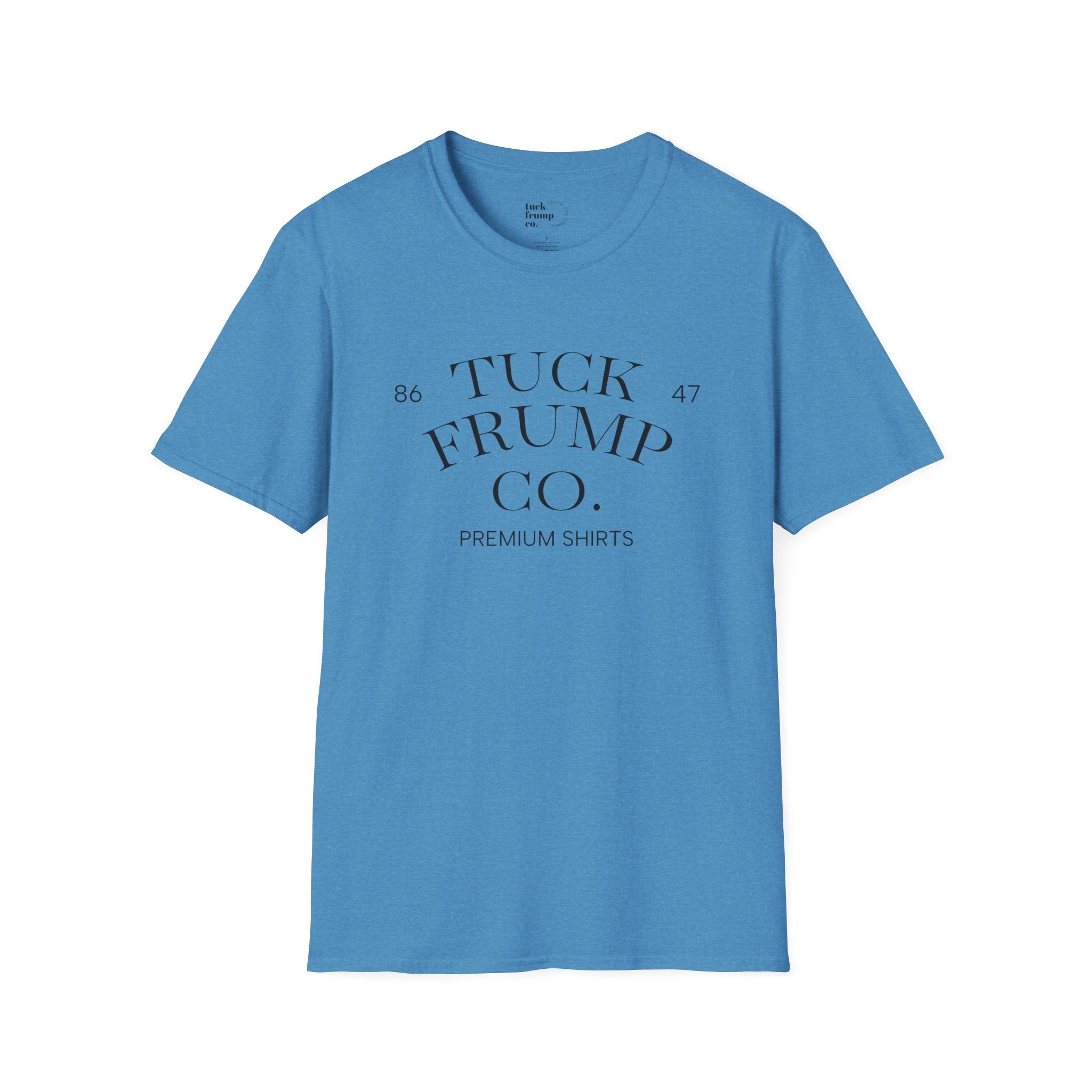Tuck Frump Co. Minimalist T-Shirt:  Subtle Anti-Fascist Graphic Tee