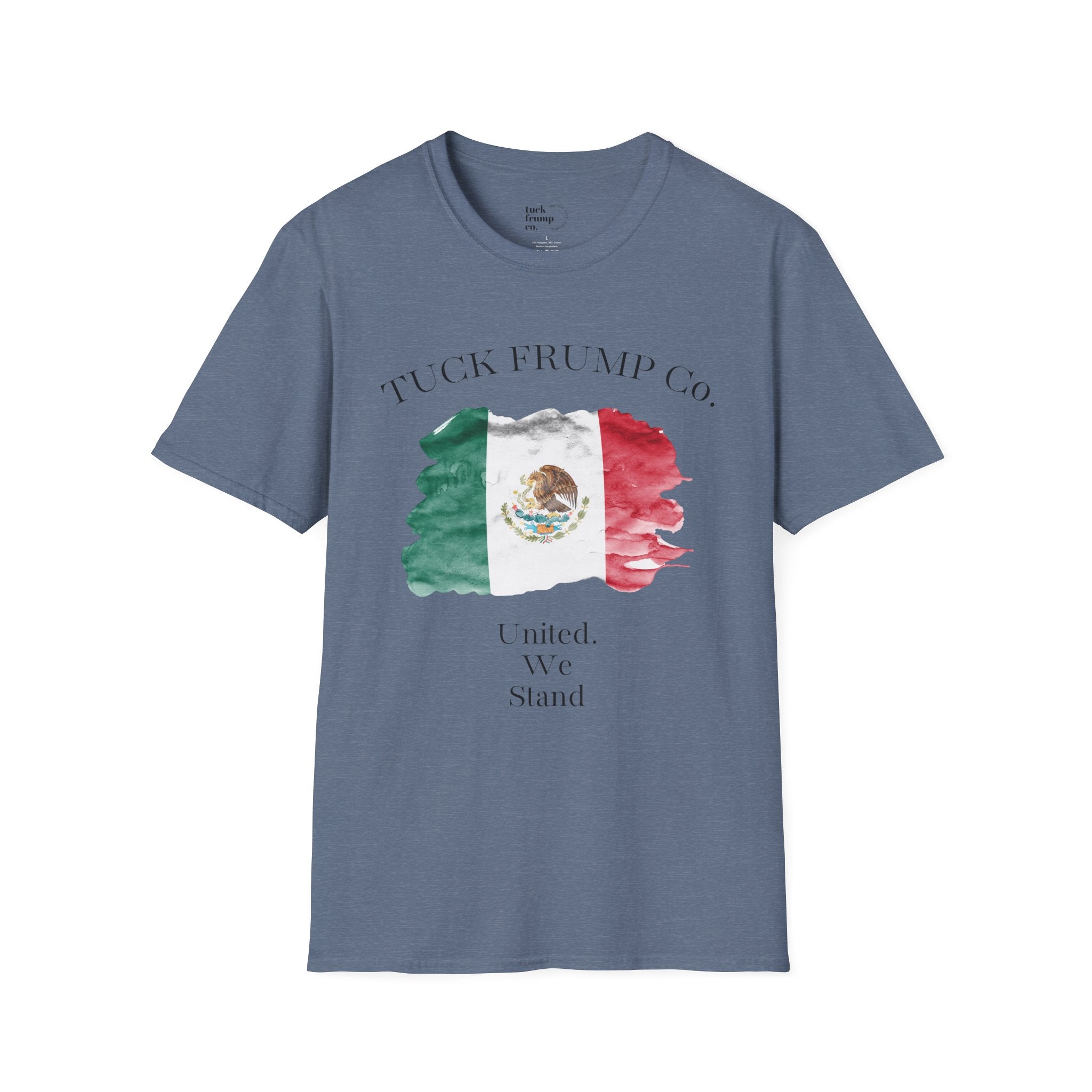 “United. We Stand” – Mexico Flag Tee