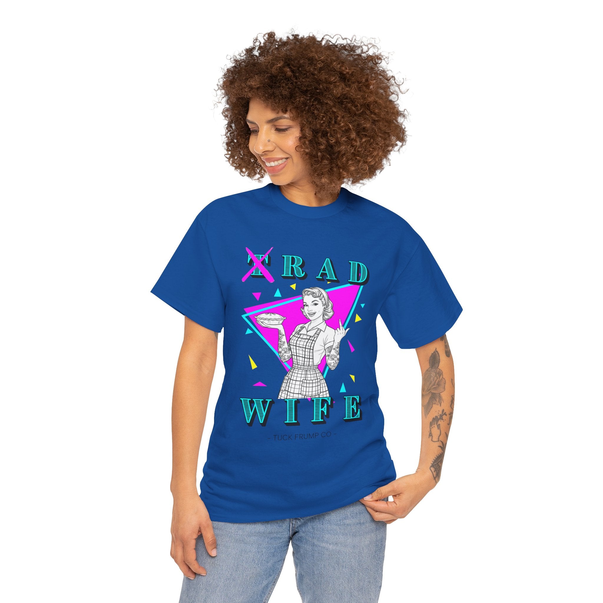RAD WIFE T-SHIRT - 100% Heavy Cotton